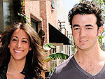 Newlyweds Kevin and Danielle Jonas take a romantic stroll