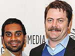 Aziz Ansari Accuses Parks and Recreation Costar Nick Offerman of Shoplifting