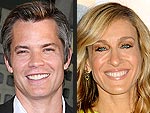 Tim Olyphant Dishes on Making Out with SJP