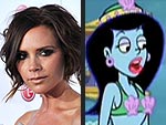 Victoria Beckham Gets Animated on SpongeBob SquarePants!