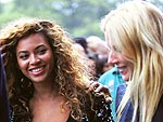Beyoncé and Gwyneth Paltrow Hook Up for a Concert | Beyonce Knowles, Gwyneth Paltrow