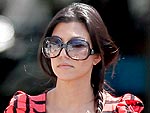 Kourtney Kardashian Takes Mason for a Stroll | Kourtney Kardashian