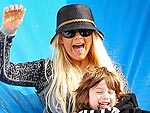 Christina Aguilera Takes Son Max Pumpkin Picking | Christina Aguilera