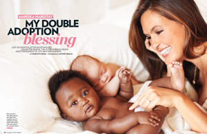 Mariska Hargitay: My Double Adoption Blessing