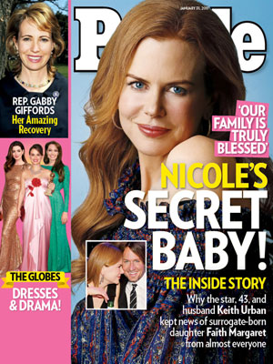  photo | Babies, Keith Urban Cover, Nicole Kidman Cover, Young Hollywood Moms, Angelina Jolie, Anne Hathaway, Gabrielle Giffords, Natalie Portman, Nicole Kidman