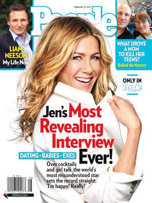  photo | Jennifer Aniston Cover, Jennifer Aniston, Julie Schenecker, Liam Neeson