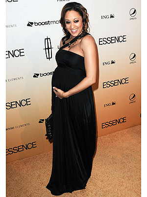 tia mowry pregnant pictures 2011. Tia Mowry Obsessed with Son#39;s
