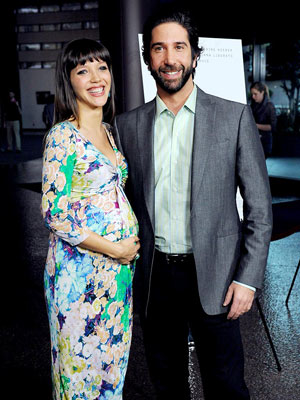 David Schwimmer couple