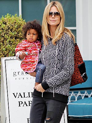 heidi klum kids lou. Spotted: Heidi Klum and Lou