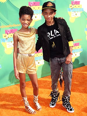 will smith kids choice awards 2011. Willow and Jaden Smith#39;s Kids#39;