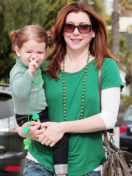 GOING GREEN photo | Alyson Hannigan