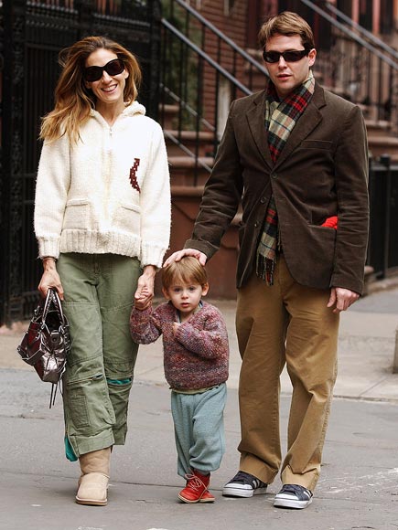 SWEATER WEATHER photo | James Broderick, Matthew Broderick, Sarah Jessica Parker