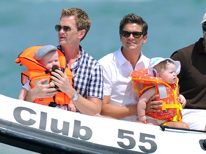 NEIL, GIDEON & HARPER photo | David Burtka, Neil Patrick Harris