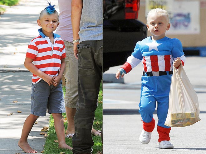 BLUE MAN GROUP photo | Kingston Rossdale, Zuma Rossdale