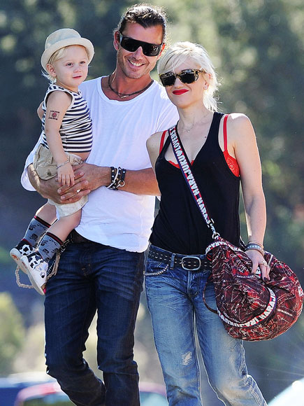 THREE'S COMPANY
photo | Gavin Rossdale, Gwen Stefani, Zuma Rossdale