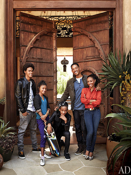 FAMILY ESTATE photo | Jada Pinkett Smith, Jaden Smith, Will Smith, Willow Smith