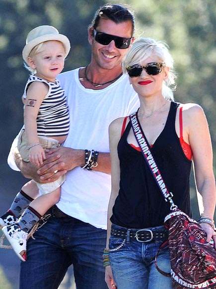 EARNING HIS STRIPES  photo | Gavin Rossdale, Gwen Stefani, Zuma Rossdale