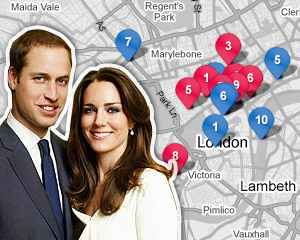 A Guided Tour: Will & Kate's London