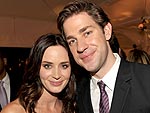 John Krasinski & Emily Blunt's Casual Chateau Date | Emily Blunt, John Krasinski