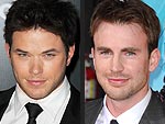 No Girls Allowed: Kellan Lutz & Chris Evans Have a Guys' Night in L.A. | Chris Evans, Kellan Lutz