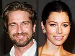 Jessica Biel & Gerard Butler Treat Their Crew to Cupcakes | Gerard Butler, Jessica Biel