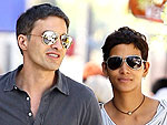 Halle & Olivier's Toast to Each Other (and Love) at Lunch | Halle Berry, Olivier Martinez