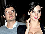 Couples Watch: Orlando Bloom Dotes on Miranda Kerr at N.Y.C. Party | Miranda Kerr, Orlando Bloom