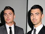 Zac Efron & Joe Jonas Check Out a Vaudeville Show in L.A. | Joe Jonas, Zac Efron