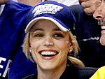 Rachel McAdams Cheers Wildly at a Hockey Game | Rachel McAdams
