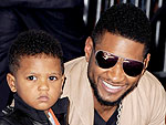Usher Has a Pool Party with His Kids in South Beach | Usher
