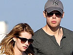 Emma Roberts & Chord Overstreet's Early-Bird Dinner | Chord Overstreet, Emma Roberts