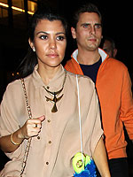 Kourtney Kardashian & Scott Disick's Glam Bowling Outing | Kourtney Kardashian, Scott Disick