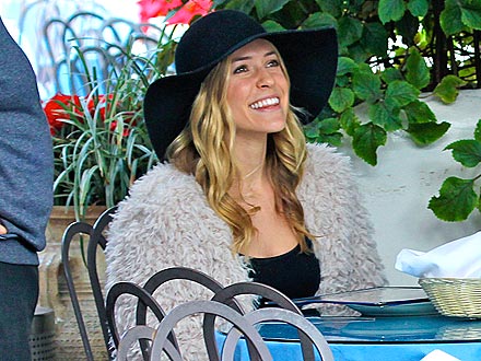 Kristin Cavallari Shows Off Her Engagement Ring at Lunch