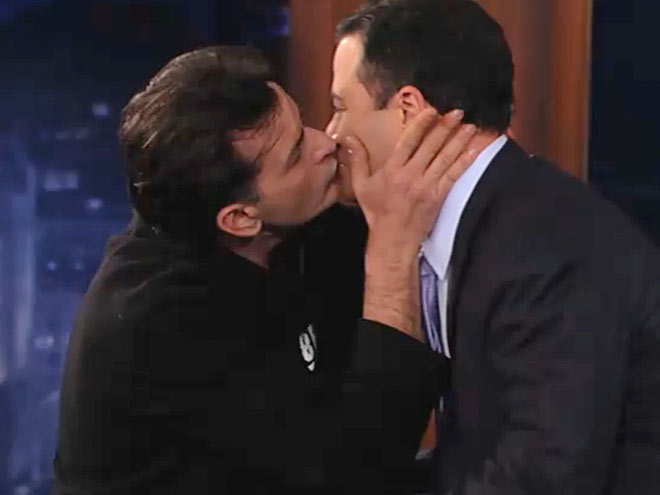 photo | Charlie Sheen, Jimmy Kimmel