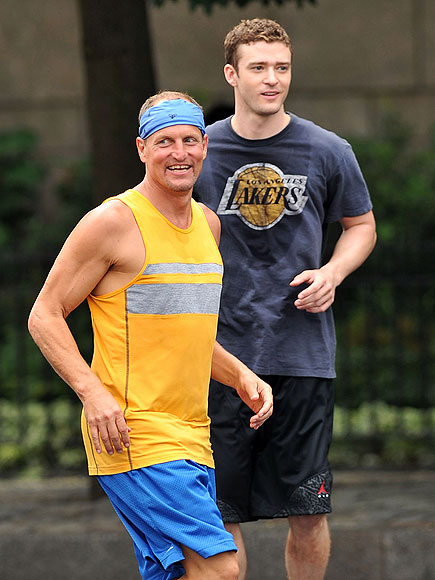  photo | Justin Timberlake, Woody Harrelson