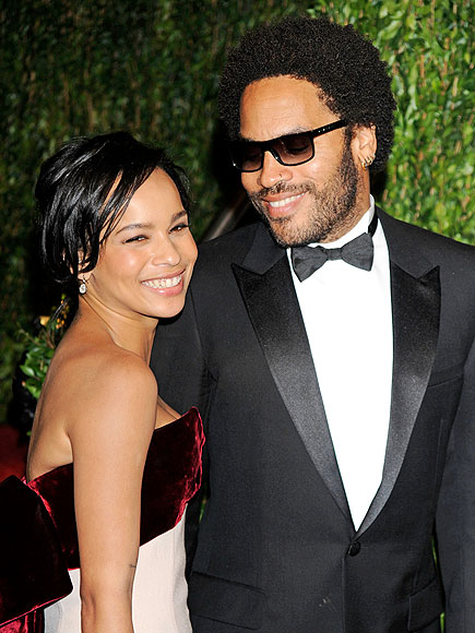 photo | Lenny Kravitz, Zoe Kravitz