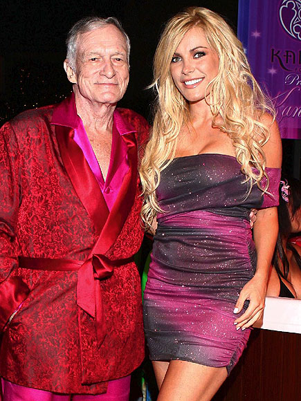 photo | Crystal Harris, Hugh Hefner