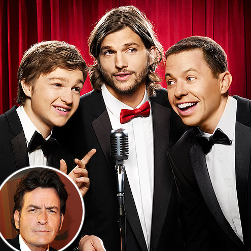 photo | Ashton Kutcher, Charlie Sheen, Jon Cryer