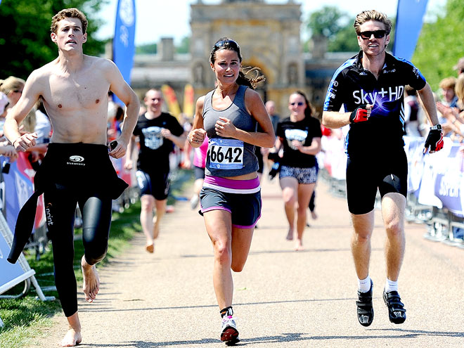 ON THE RUN   photo | Pippa Middleton