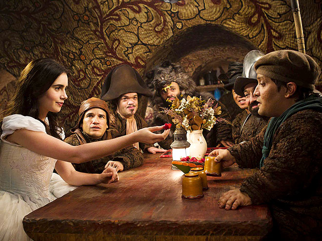 THE SEVEN DWARVES    photo | Lily Collins