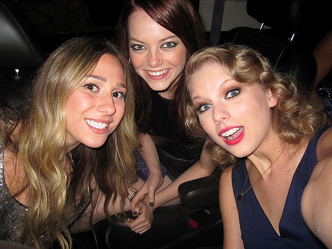 ASHLEY, EMMA & TAYLOR
 photo | Emma Stone, Taylor Swift