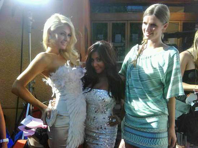 THE HILTONS
photo | Nicky Hilton, Nicole Polizzi, Paris Hilton