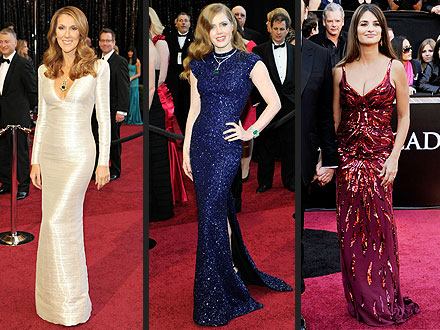 Hollywood's New Moms Hit the Red Carpet Amy Adams Celine Dion 