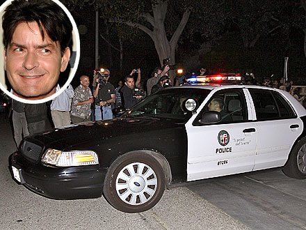 Police Confiscate Bullets, Gun from Charlie Sheen