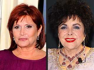 Carrie Fisher Remembers Elizabeth Taylor ? the Family Drama, the Love | Carrie Fisher, Elizabeth Taylor