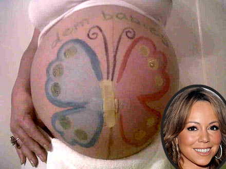 mariah carey twins babies. Mariah Carey Decorates Her