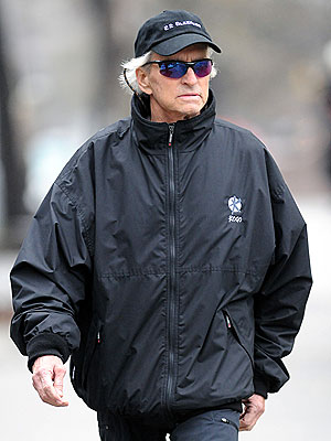 Catherine Zeta-Jones Gets Treatment - Michael Douglas Steps out Solo in N.Y.