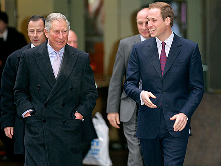 Prince William to Spend Evening Before Wedding with Prince Charles