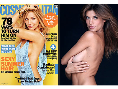 Elisabetta Canalis, Cameron Diaz Naked Pictures for PETA