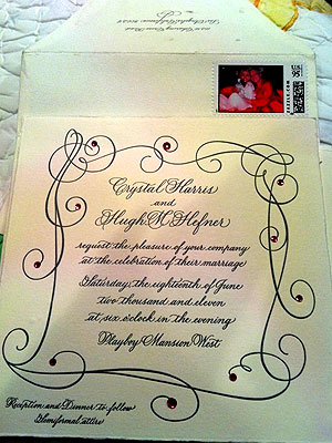 hugh hefner and crystal harris wedding. Hugh Hefner amp; Crystal Harris